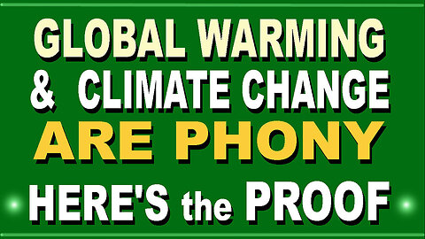 Global Warning And Climate Change Are Phony Here's The Proof = 4/3/24..