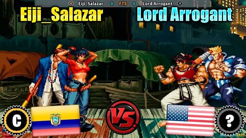 Kizuna Encounter: Super Tag Battle (Eiji_Salazar Vs. Lord Arrogant) [Ecuador Vs. U.S.A.]