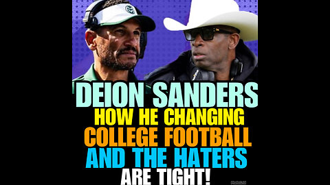 Deion Sanders How he changing college football!!!