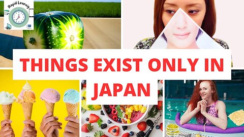 Things only exist in Japan