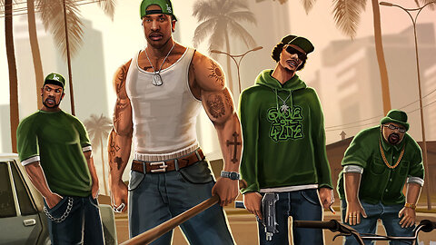 GTA San Andreas 4K HD Graphics Game play