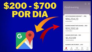 Como Ganhar Dinheiro Na Internet ($200 - $700) DÓLARES/POR DIA com o GOOGLE MAPS (Passo à Passo)