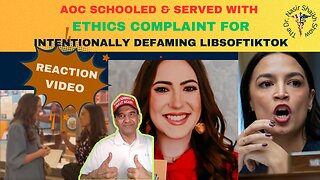 AOC SCHOOLED: SERVED ETHICS COMPLAINT FOR INTENTIONALLY DEFAMING LIBSOFTIKTOK CREATOR CHAYA RAICHIK