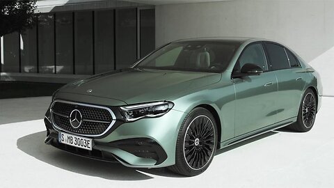 2023 new Mercedes Benz E Class, exterior and interior details displayed #mercedes #car2023