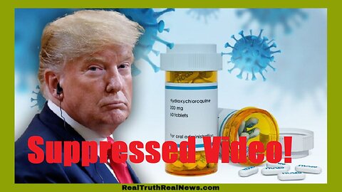 Suppressed Video! Trump Tried to Push Hydroxychloroquine (HCQ)...