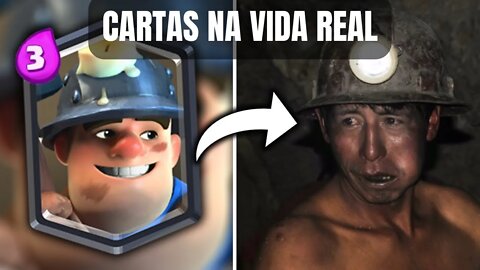 clash royale cartas na vida real - cards in real life