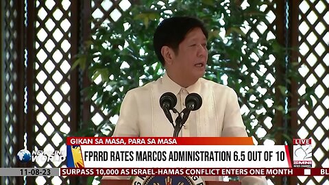 FPRRD on administration’s survey results: “most of the Filipinos are contented”