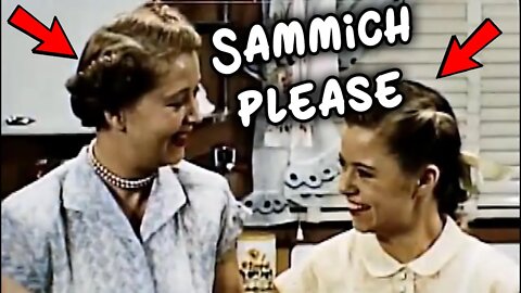 1950's Housewife Problems #469 - Sucky Sucky Or Sandwiches