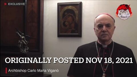 VITAL Arch Bishop Carlo Maria Vigano (Captioned)