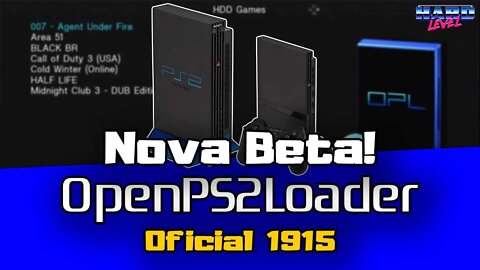 Open PS2 Loader (OPL) 1.2.0 Nova Beta 1915 Melhorias para MX4SIO (ou não)!
