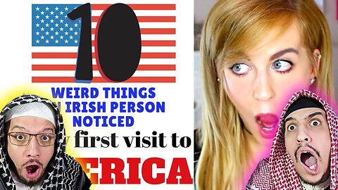 Arab Muslim Brothers Reaction To 10 Weird Things an IRISH person Noticed visiting AMERICA