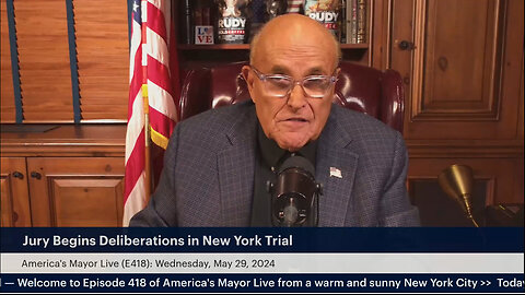 America's Mayor Live (E418): Jury Begins Deliberations in New York Trial