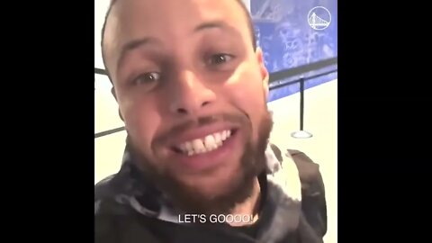 Steph Curry Reacts To Warriors Making Playoffs After Beating Jazz Without Him Ft Klay Draymond