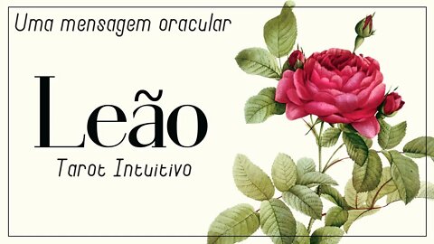 ♌ LEÃO | 🔗 UMA QUEBRA DE VÍNCULO COM UM FAMILIAR GERA INDEPENDÊNCIA ✴︎TAROT INTUITIVO✴︎