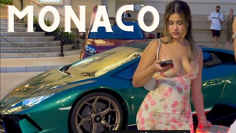 Living the Dream: Supercars and Luxury in Monaco #supercars #billionaires #nighlife