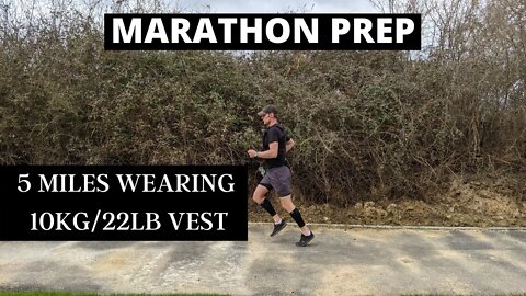 5 Mile Run in a Plate Carrier | Marathon Prep S1 Ep.6