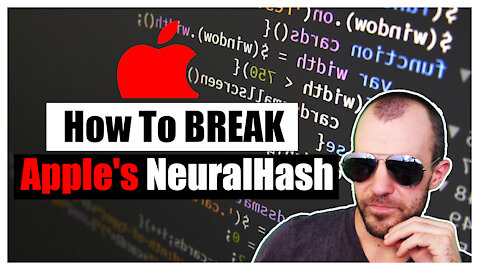 NeuralHash is BROKEN | How to evade Apple's detection and forge hash collisions (w/ Code)