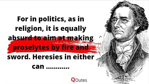 For in politics as in | Alexander Hamilton quotes @Quotes #wisdom #alexander #quotes