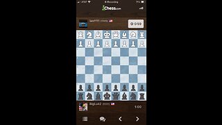 INTERMEDIATE BULLET CHESS GAMEPLAY - Very low key, one saw an advantage and took it!