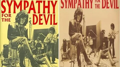 SYMPATHY FOR THE DEVIL 1968, E VOCÊ AI ACHANDO QUE ERA UM MUSICA LEGAL E DAÇANTE.