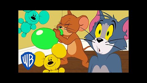 Tom & Jerry | Balloon Blowing Party | WB Kids