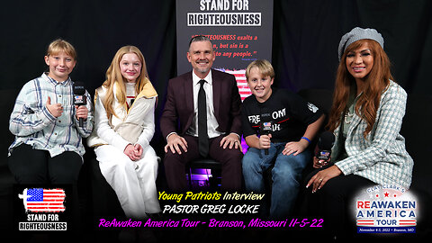 Young Patriots Interview Pastor Greg Locke @ ReAwaken America, Missouri 11/5/22