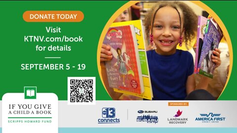 Putting books in kids' hands: KTNV kicks off 'Give a Child a Book' campaign