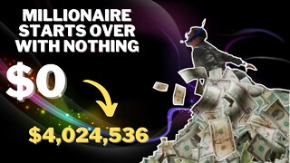 Millionaire Starts Over with Nothing Passive Income Plan! NO MONEY