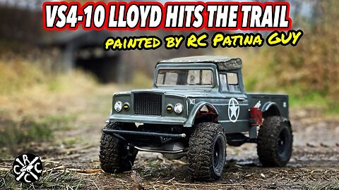 VS4-10 Lloyd Hits The Trail - Beautifully Painted By RC Patina Guy