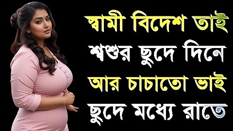 Bangla Choti Golpo | Porokiya Soshur Bowma Cousin | বাংলা চটি গল্প | Jessica Shabnam | EP-193
