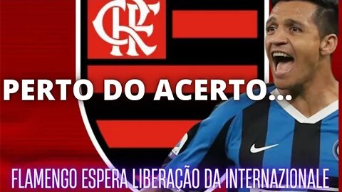 Alexis Sánchez se aproxima de rescisão com a Inter de Milão. Fica perto do Flamengo.