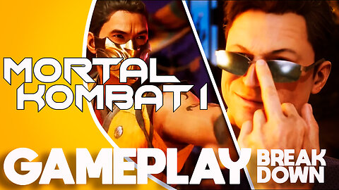 Mortal Kombat 1 - Official Scorpion And Johnny Cage Character Gameplay Breakdown