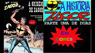 A ORIGEM DE ZAGOR PARTE UM DE DUAS #comics #gibi #quadrinhos #historieta #fumett