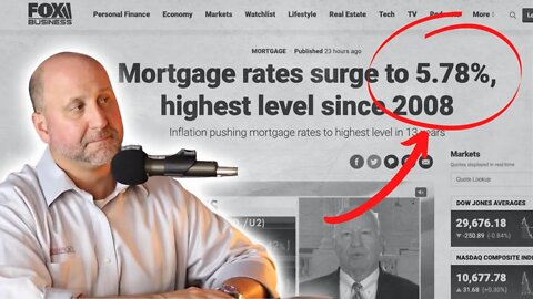Real Estate Investor Reacts to HISTORIC Mortgage Rate Increase