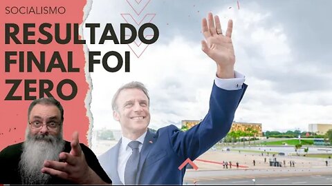 MACRON IN BRAZIL, takes PHOTOS with LULA, and LEAVES without any POSITIVE RESULTS for BRAZIL