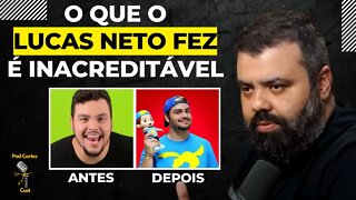 A MUDANÇA DE POSTURA E DE CONTEÚDO DE LUCCAS NETO - BRUNO CORREA - FLOW PODCAST