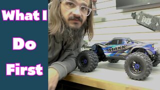 How I Prep New RC Cars | Traxxas Maxx V2 First Prep