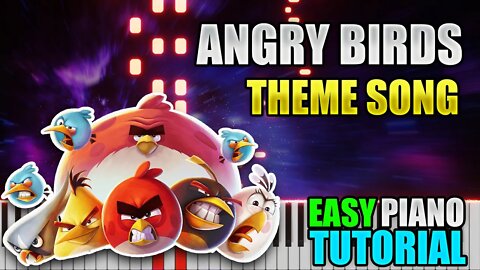 Angry Birds Theme Song | Easy Piano Tutorial
