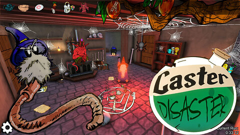 Caster Disaster - My Master's A WORM! (Point-&-Click Adventure)