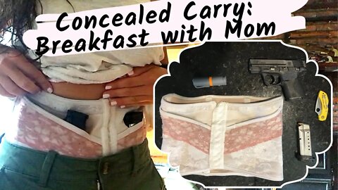 CONCEALED CARRY | Breakfast with Mom, my EDC