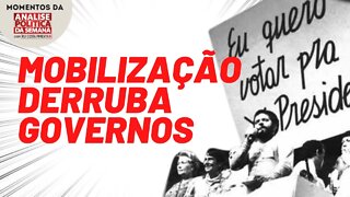 O objetivo da manifestação é derrubar o governo Bolsonaro | Momentos da Análise Política da Semana