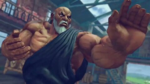 Gouken vs Hakan Street Fighter IV