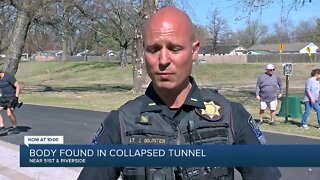 Body Found In Collapsed Tunnel