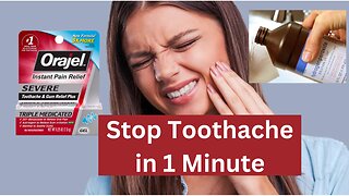 How to Stop Toothache Pain Immediately