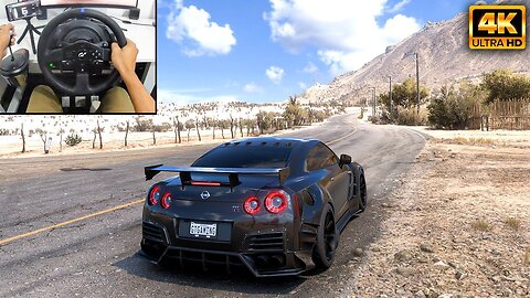 1000HP Nissan GTR NISMO - Forza Horizon 5 - Thrustmaster T300RS gameplay