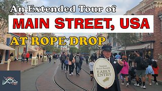 Touring and People Watching on Main Street, USA | An Extended Walking Tour | MagicalDnA
