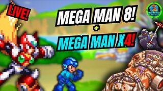 AWESOME GAMES WITH THE WORSE VOICE ACTING EVER! Mega Man X4 + Mega man 8 #live #megaman8 #megamanx4