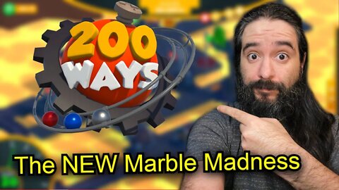 Two Hundred Ways is the NEW Marble Madness? | 8-Bit Eric