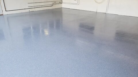 Epoxy Chip System on an Old Fire Station Floor 🚒🧑‍🚒