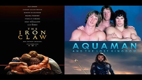 Talking About THE IRON CLAW Trailer + Will The VON ERICH Movie Defeat AQUAMAN 2 at the Box Office?
